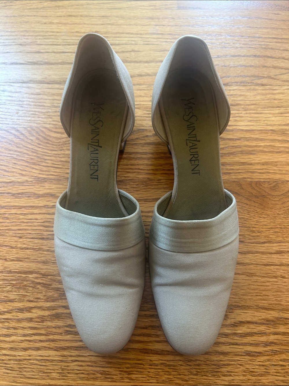 Vintage Yves Saint Laurent Heeled Shoes Size 6M